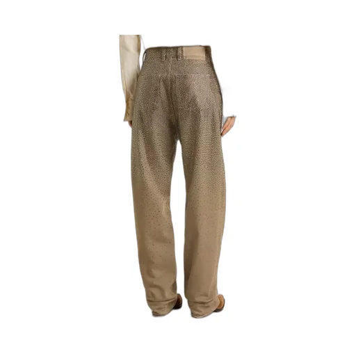 Swarovski-Crystal-Embellished Jeans