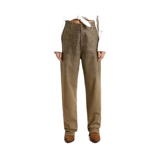 Swarovski-Crystal-Embellished Jeans
