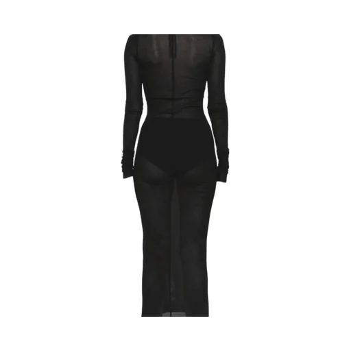 Rick Owens Long-Sleeved Midi Dress