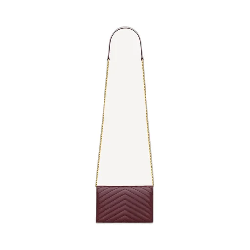 Cassandre Envelope Chain Wallet In Lambskin