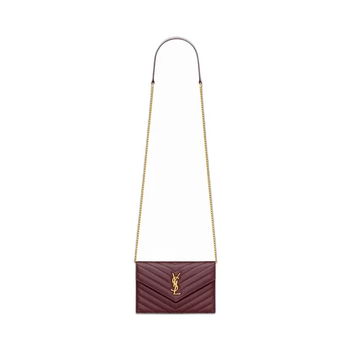 Cassandre Envelope Chain Wallet In Lambskin