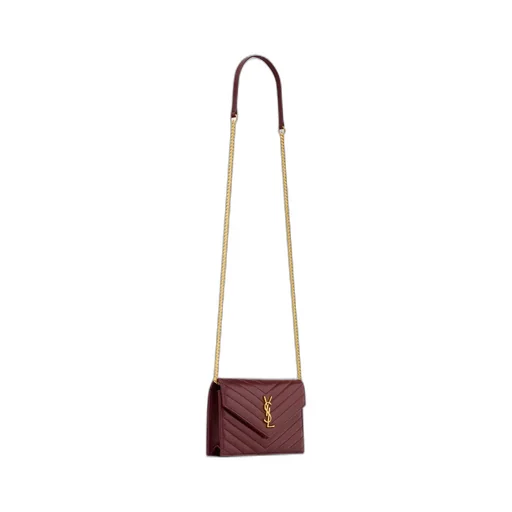 Cassandre Envelope Chain Wallet In Lambskin