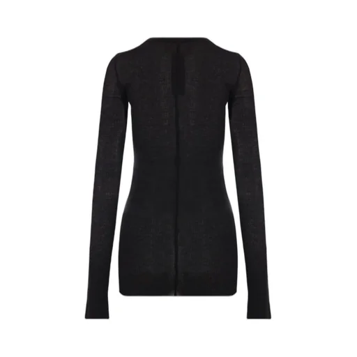 Rick Owens Ribbed Long Sleeve Top