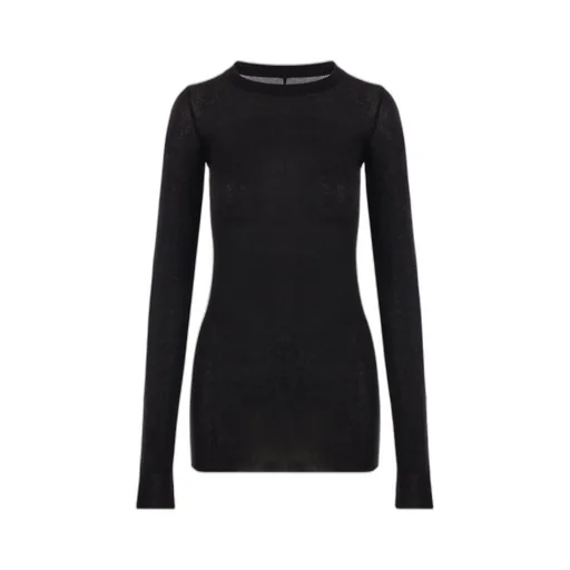 Rick Owens Ribbed Long Sleeve Top