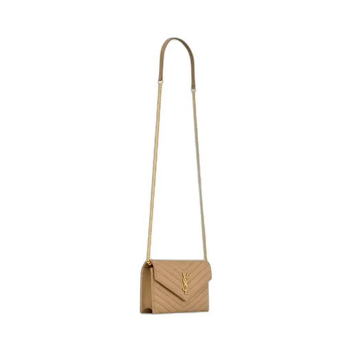 Cassandre Envelope Chain Wallet In Lambskin