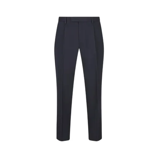 Tonal Stitching Tailored Trousers