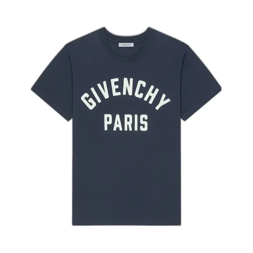 Givenchy Paris Logo Printed Crewneck T-Shirt
