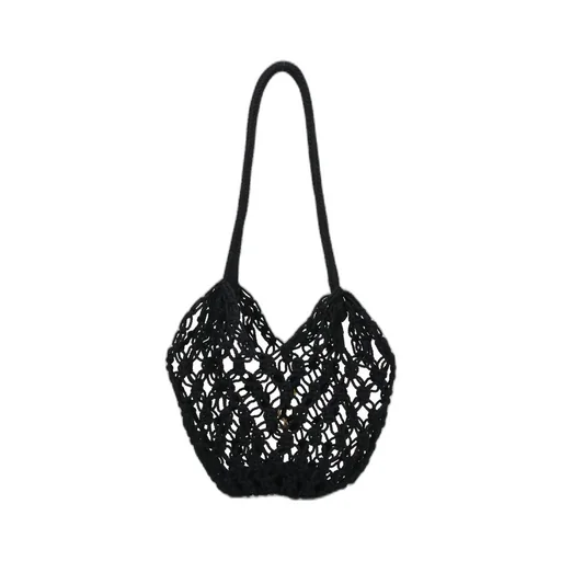Saint Laurent Logo Plaque Knotted Shoulder Bag