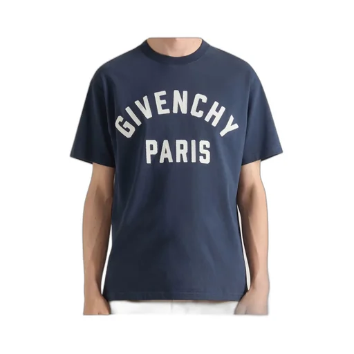 Givenchy Paris Logo Printed Crewneck T-Shirt