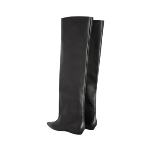 Jil Sander	Pointed Toe Knee-High Boots