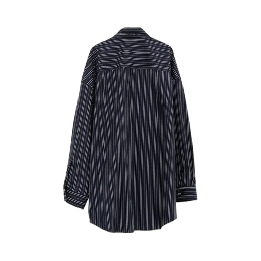 Striped Shirt Dress