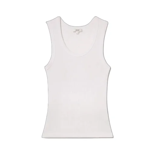 Agolde Poppy Sleeveless Ribbed Tank Top