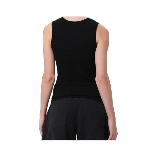 Agolde Poppy Sleeveless Ribbed Tank Top