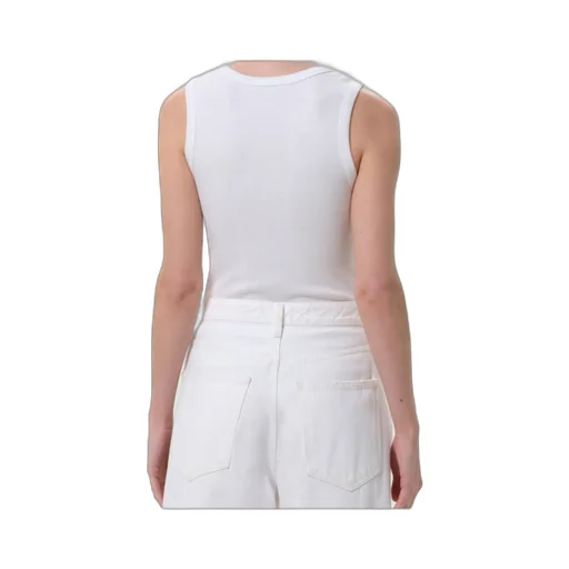 Agolde Poppy Sleeveless Ribbed Tank Top