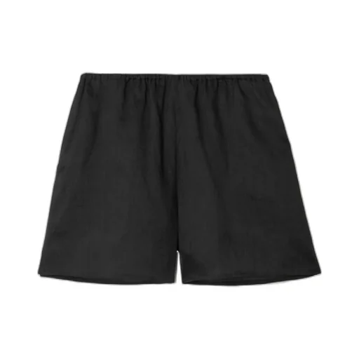 Totme Elasticated-Waistband Straight Hem Shorts