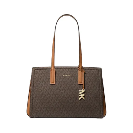 Michael Kors Laila Medium Signature Logo Tote Bag