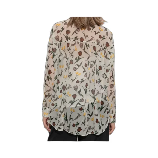 Marni Floral Printed Long-Sleeved Shirt