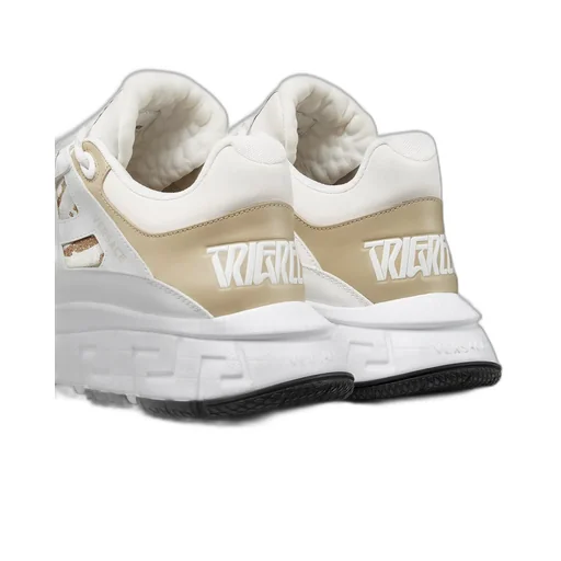 Versace Trigreca Barocco-Jacquard Lace-Up Sneakers