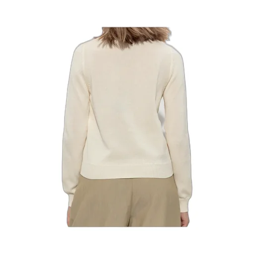 Marni Logo Embroidered Knit Cardigan