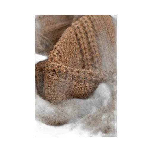 Marni Logo Embroidered Knitted Scarf