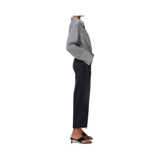 Citizens Of Humanity Lyra Raw Cut Hem Jeans