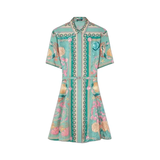 Versace Pattern-Printed Dress