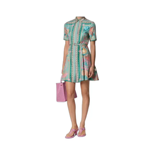 Versace Pattern-Printed Dress