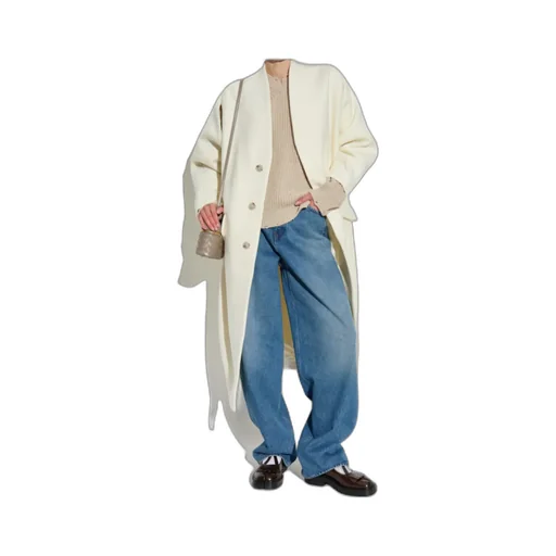 Mm6 Maison Margiela Buttoned Coat