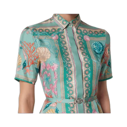 Versace Pattern-Printed Dress