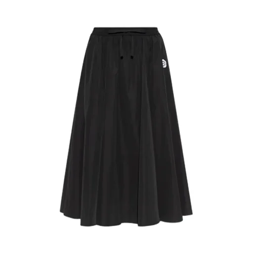 Kenzo Logo Patch Pleated Skirt