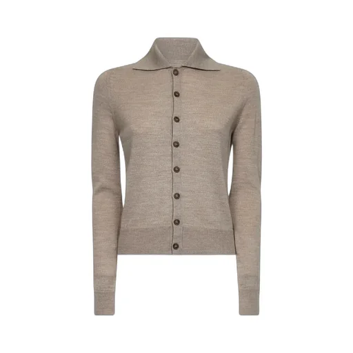 Mm6 Maison Margiela Knitted Buttoned Cardigan