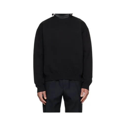 Drop-Shoulder Crew Neck Sweatshirt