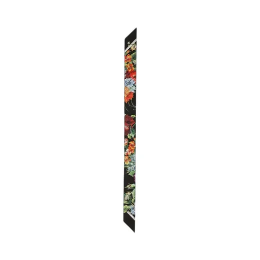 Dolce & Gabbana Floral Printed Twill Scarf