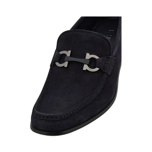 Gancini-Buckle Loafers