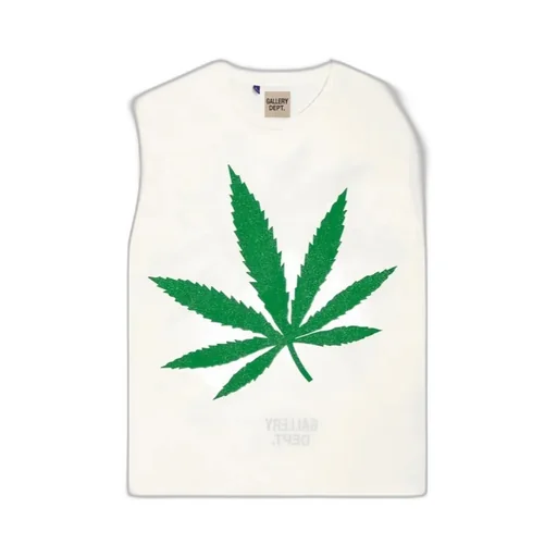 Gallery Dept. Weed Crewneck T-Shirt