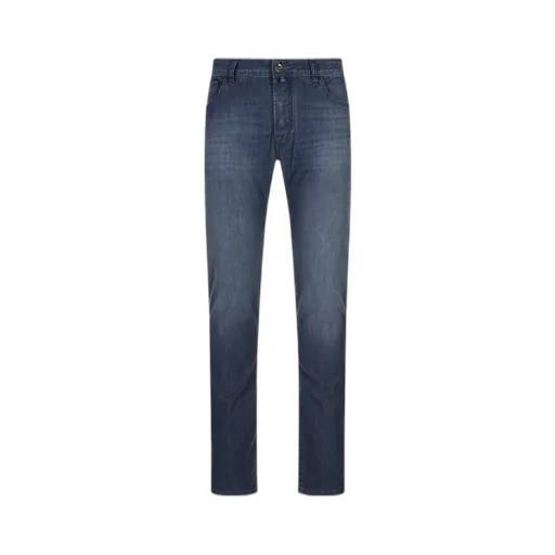 Jacob Cohen Nick Logo Patch Jeans