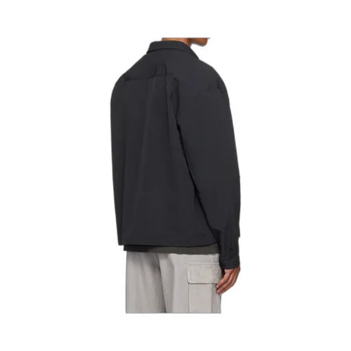 Stretch Nylon Crepe Over Shirt