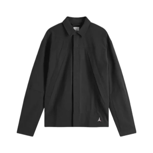 Stretch Nylon Crepe Over Shirt