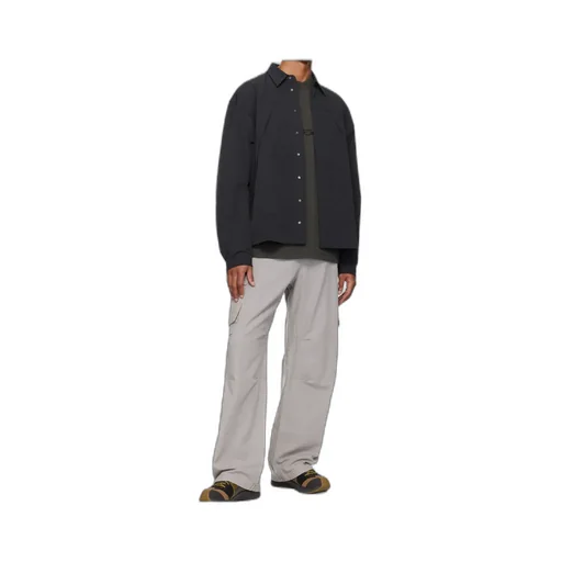 Stretch Nylon Crepe Over Shirt
