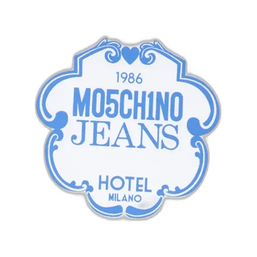 Moschino Jeans Logo Printed Crewneck T-Shirt