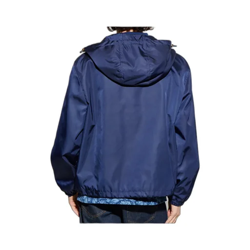 Versace Zip-Up Hooded Jacket