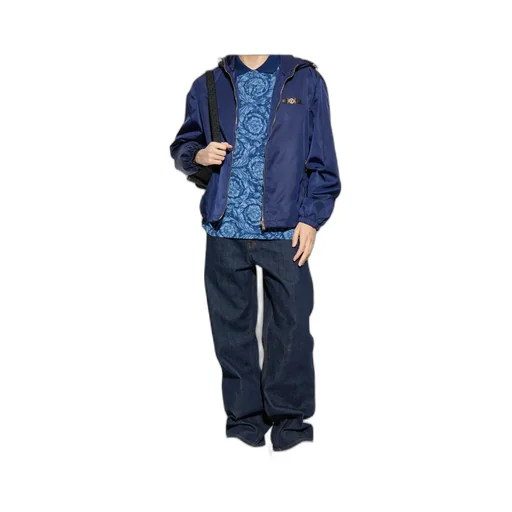 Versace Zip-Up Hooded Jacket