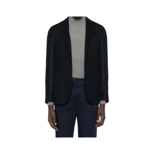 Panama-Textured Blazer