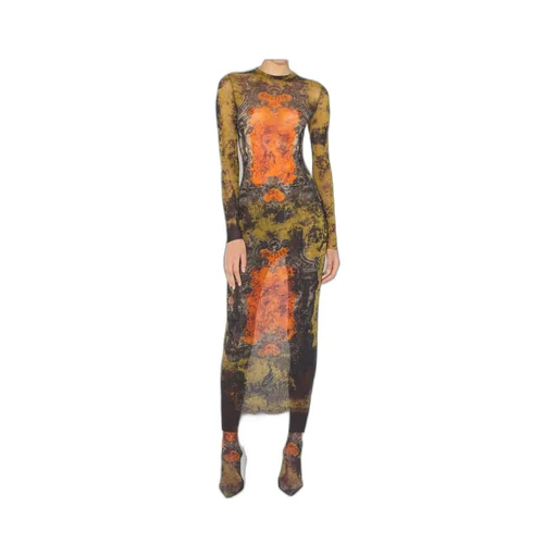 Jean Paul Gaultier The Long Fire Dress
