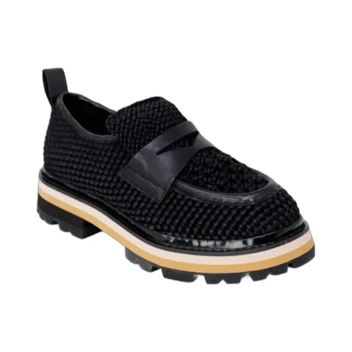 Woven Detail Loafers
