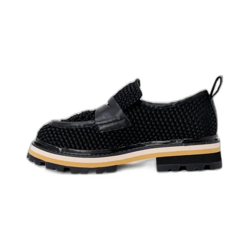 Woven Detail Loafers