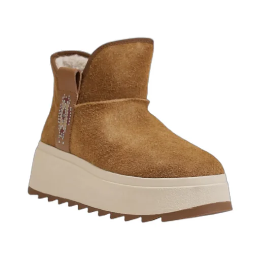 Round-Toe Ankle Boots