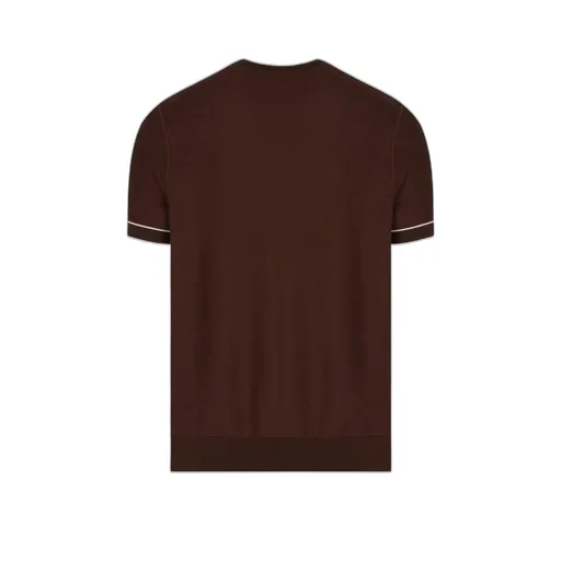 Short-Sleeved Knitted Shirt