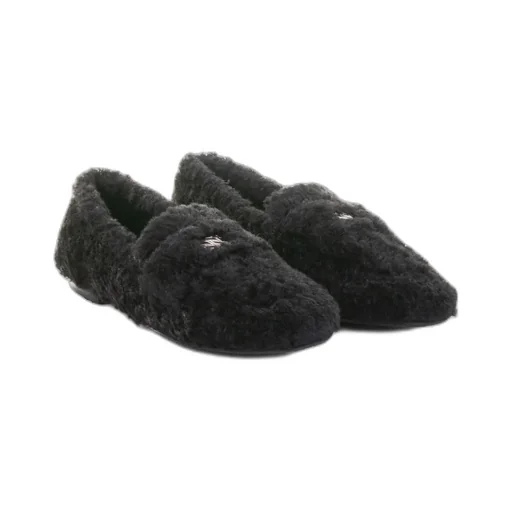 Shearling Slip-On Loafers