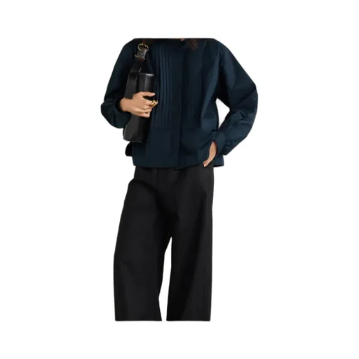 Pintucked Shirt